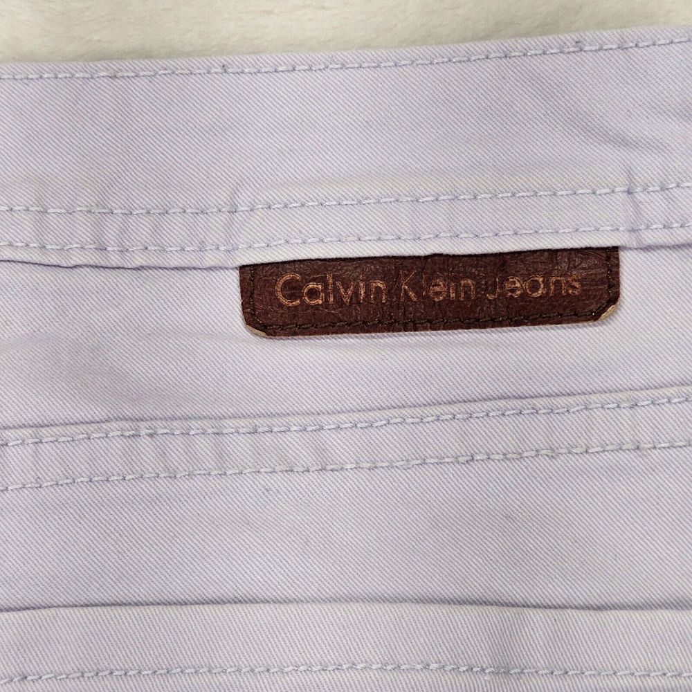 Calvin Klein Jeans Women's Size 8 Light Gray Skinny Crop Mid Rise Stretch Pocket - Picture 6 of 15